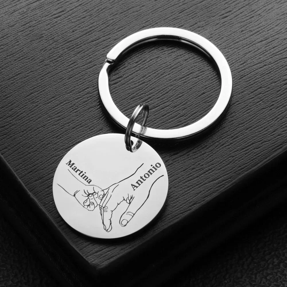 Móc khóa cá nhân hóa, khắc tên - đánh giá và giá Initial Ring Custom