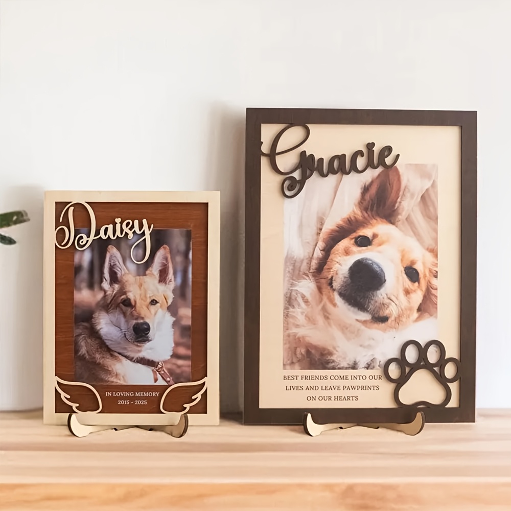 Customizable Personalized Wood - đánh giá và giá Pet Portrait Custom