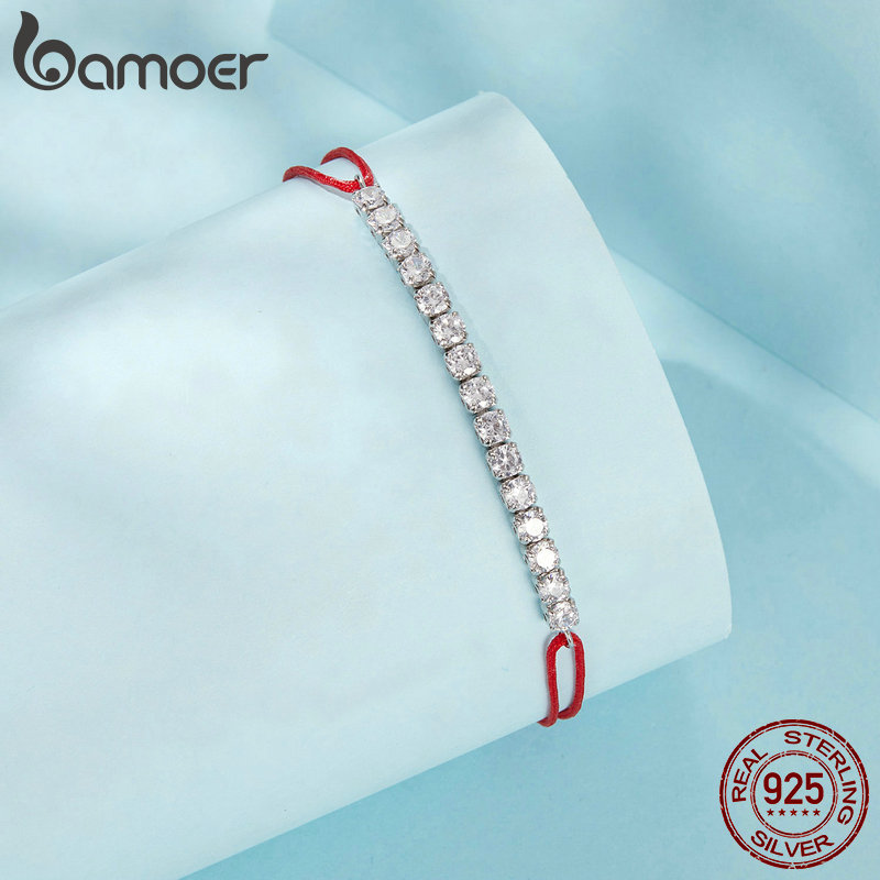BAMOER Vòng Tay Dây Đỏ May Mắn - đánh giá và giá Coordinates Bracelet