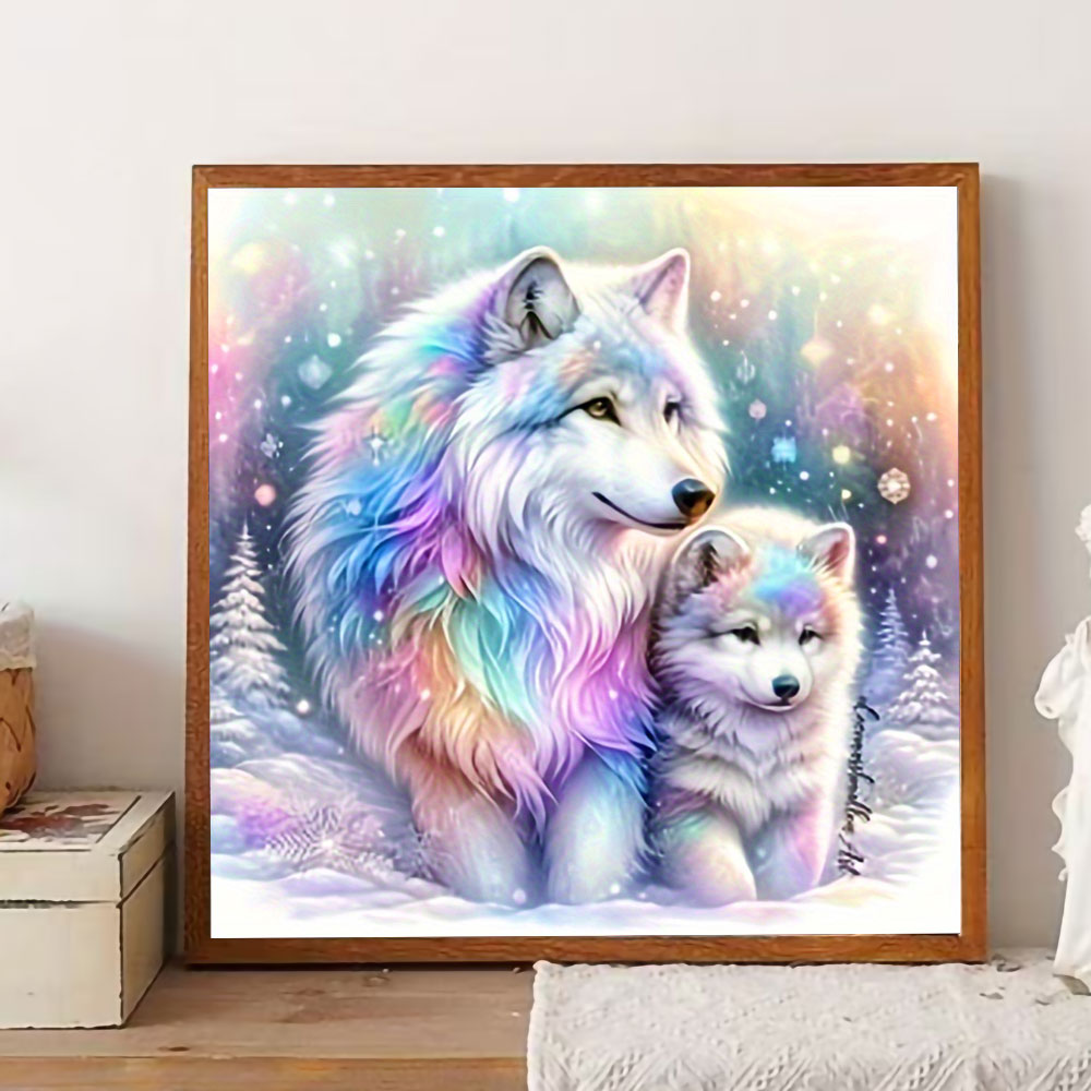 Animal Diamond Painting Comple - đánh giá và giá Photo Mosaic Print